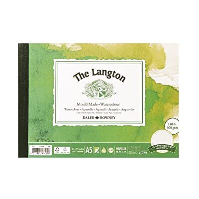 Daler Rowney DR Langton Gummed Pad Not A5, GDALGPA5 Daler Rowney DR Langton Gummed Pad Not A5, GDALGPA5