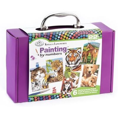 Omnia Royal Brush Painting by Numbers Kit Omnia Royal Brush Painting by Numbers Kit