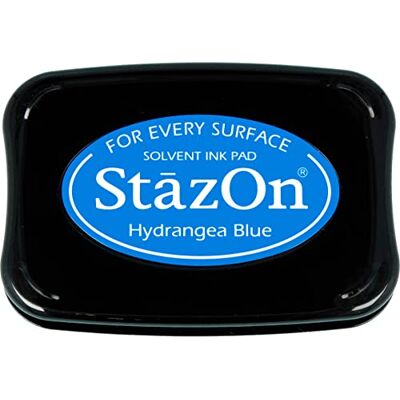 Tsukineko StazOn Stamp Pad, Light Blue Tsukineko StazOn Stamp Pad, Light Blue