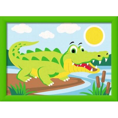 Ravensburger CreArt 23953 Crocodile on Land Painting by Numbers for Boys and Girls from 7 Years Ravensburger CreArt 23953 Crocodile on Land Painting by Numbers for Boys and Girls from 7 Years