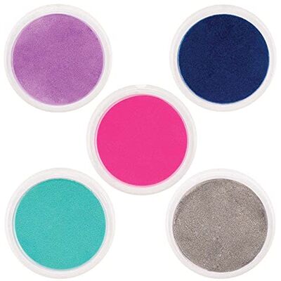 Baker Ross FE708 Winter Jumbo Paint Pads Pack of 5, Paint Pads for Kids Finger Painting, Ideal for Arts and Crafts Projects and Toddler Creativity, Blue Baker Ross FE708 Winter Jumbo Paint Pads Pack of 5, Paint Pads for Kids Finger Painting, Ideal for Arts and Crafts Projects and Toddler Creativity, Blue