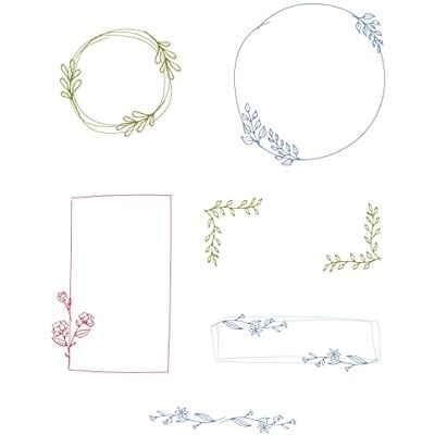 Sizzix Layered Clear Craft Stamps for Card Making 11PK Drawn Frames by Lisa Jones 666032 Chapter 4 2022 Sizzix Layered Clear Craft Stamps for Card Making 11PK Drawn Frames by Lisa Jones 666032 Chapter 4 2022