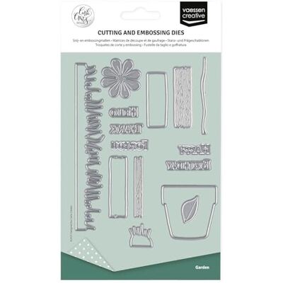 Creative Labs Cutting and Embossing Dies Set Grass, Text, Flowers, Flower Pot 15 Shape Dies of 0.8 x 0.8 to 1 x 5.4 Card Making Supplies Metal Craft Dies for Scrapbooking and Paper Crafts Creative Labs Cutting and Embossing Dies Set Grass, Text, Flowers, Flower Pot 15 Shape Dies of 0.8 x 0.8 to 1 x 5.4 Card Making Supplies Metal Craft Dies for Scrapbooking and Paper Crafts
