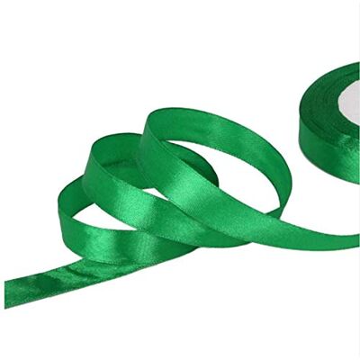 SUPER RIBBONS SR ®™- Full Reel 38mm Double Faced Satin Ribbon, 20 Metres on Reel Green SUPER RIBBONS SR ®™- Full Reel 38mm Double Faced Satin Ribbon, 20 Metres on Reel Green