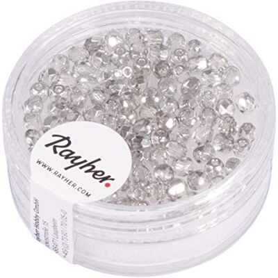 Rayher Glass Polished Beads Diameter 3 mm 14202606 Rayher Glass Polished Beads Diameter 3 mm 14202606