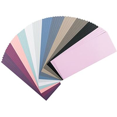 Florence Cardstock Smooth 12 Colours Coloured Card Making Supplies 4.5 x 12 inch Winter 60 Sheets Coloured Paper for Scrapbooking, Card Making and Other Paper Crafts 216 GSM Florence Cardstock Smooth 12 Colours Coloured Card Making Supplies 4.5 x 12 inch Winter 60 Sheets Coloured Paper for Scrapbooking, Card Making and Other Paper Crafts 216 GSM