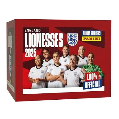 Panini England Lionesses Official Sticker Collection 2025 x36 Packs Panini England Lionesses Official Sticker Collection 2025 x36 Packs