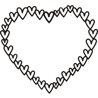 Creative Labs Handwerk Stanzschablone Zum Basteln, Herzrahmen, Erstellen komplexer Designs für Scrapbooking, Kartenherstellung und andere Papierprojekte, Silber, 10,5 x 11,5 cm, Silver Creative Labs Handwerk Stanzschablone Zum Basteln, Herzrahmen, Erstellen komplexer Designs für Scrapbooking, Kartenherstellung und andere Papierprojekte, Silber, 10,5 x 11,5 cm, Silver