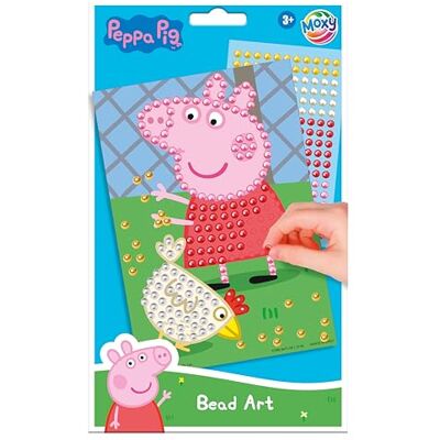 Totum Peppa Pig Bead Art Set, Creative Craft Kit, Ages 5+ Totum Peppa Pig Bead Art Set, Creative Craft Kit, Ages 5+