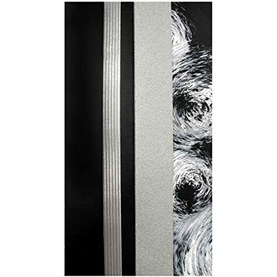 Pracht Creatives Hobby 7074-20295 Wax Sheets Mix Black/Silver 3 Half Wax Strips 200 x 50 x 0.5 mm for Candle Modelling Pracht Creatives Hobby 7074-20295 Wax Sheets Mix Black/Silver 3 Half Wax Strips 200 x 50 x 0.5 mm for Candle Modelling