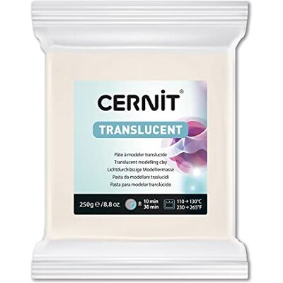 Cernit CE0920250005C A Pack of Polymer Clay Block Translucent Effect Modelling + Baking Clay Translucent Colour 250 g Block Manufactured in Belgium, Unit, Berry Cernit CE0920250005C A Pack of Polymer Clay Block Translucent Effect Modelling + Baking Clay Translucent Colour 250 g Block Manufactured in Belgium, Unit, Berry