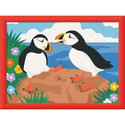 Ravensburger CreArt, Paint by Numbers Children Puffin Ravensburger CreArt, Paint by Numbers Children Puffin