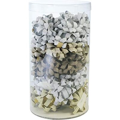 Clairefontaine 211394C A Set of 50 Stars for Gift Wrapping Diameter: 8 cm Colours: Ast Glitters: Silver, Gold, Brown Gift wrapping, Gift Decoration Clairefontaine 211394C A Set of 50 Stars for Gift Wrapping Diameter: 8 cm Colours: Ast Glitters: Silver, Gold, Brown Gift wrapping, Gift Decoration