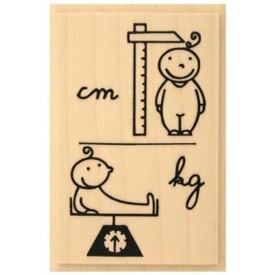 Aladine Birth Stamp Wooden Support Realization of Birth Announcements Scrapbooking and Creative Cartery Large Format Toise and Balance Design Aladine Birth Stamp Wooden Support Realization of Birth Announcements Scrapbooking and Creative Cartery Large Format Toise and Balance Design
