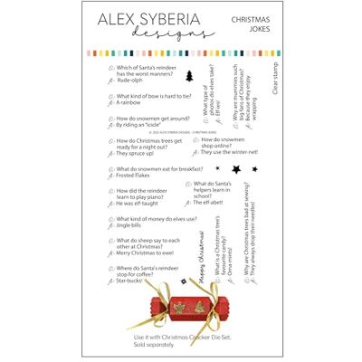 Alex Syberia Designs Christmas Jokes Stamp Set Alex Syberia Designs Christmas Jokes Stamp Set