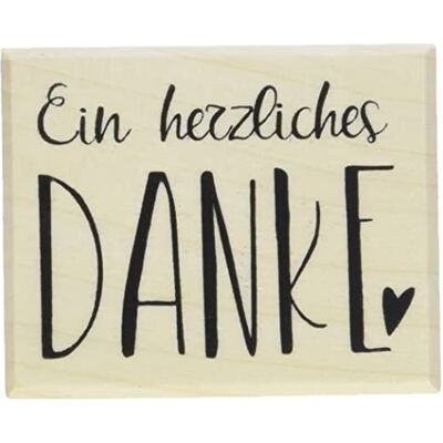 Rayher 29169000 Stamp "Ein herzliches Danke Rayher 29169000 Stamp "Ein herzliches Danke