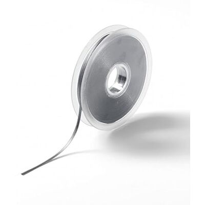 Prym Model Satin Ribbon Grey - 3mm - Per Metre Prym Model Satin Ribbon Grey - 3mm - Per Metre