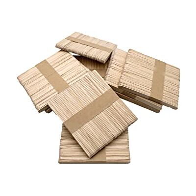 Craftplay Wood Craft Lollipop Sticks Wooden Popsicle Sticks Natural Pack of 1000 Sticks Craftplay Wood Craft Lollipop Sticks Wooden Popsicle Sticks Natural Pack of 1000 Sticks