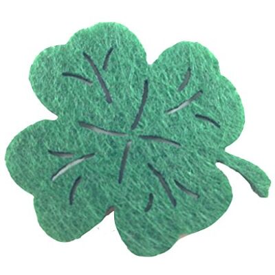 Petra's Bastel News Petra's Craft News A- klf 4104–67 Sprinkles Four-Leaf Clover 40 x 100 MM/Green/Felt Petra's Bastel News Petra's Craft News A- klf 4104–67 Sprinkles Four-Leaf Clover 40 x 100 MM/Green/Felt