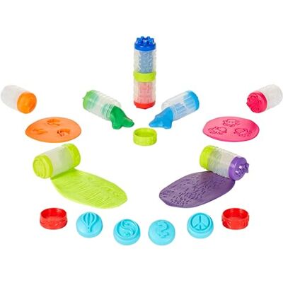 little tikes Wonder Factory Never Dry Dough & Sand Mega Box Set Includes 4 Tubes of 59mL Dough & 4 Tubes of 89mL Sand, Does Not Dry Out, No Gluten, and Smells Nice, Creative Toys for Children little tikes Wonder Factory Never Dry Dough & Sand Mega Box Set Includes 4 Tubes of 59mL Dough & 4 Tubes of 89mL Sand, Does Not Dry Out, No Gluten, and Smells Nice, Creative Toys for Children