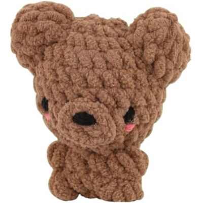 Hello Crafts Knitty Critters – Yarnimals – Billy The Bear Beginner-Friendly Crochet Craft Kits with 100% Recycled Yarn Amigurumi Crochet Hello Crafts Knitty Critters – Yarnimals – Billy The Bear Beginner-Friendly Crochet Craft Kits with 100% Recycled Yarn Amigurumi Crochet