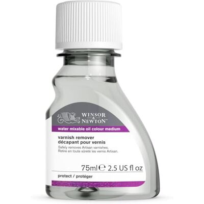 Winsor & Newton 3021730 Artisan Water Mixable Varnish Remover Medium Firnis-Remover 75 ml Bottle Winsor & Newton 3021730 Artisan Water Mixable Varnish Remover Medium Firnis-Remover 75 ml Bottle