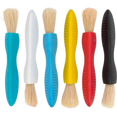 READY 2 LEARN Triangle Grip Paint Brushes, Set of 6, Ages 18m+ READY 2 LEARN Triangle Grip Paint Brushes, Set of 6, Ages 18m+