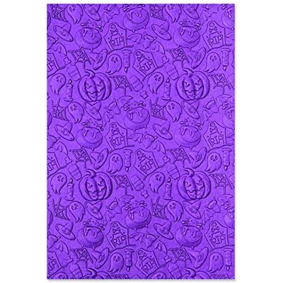 Sizzix 3-D Textured Impressions Embossing Folder Halloween Elements by Kath Breen 665760 Chapter 3 2022 Sizzix 3-D Textured Impressions Embossing Folder Halloween Elements by Kath Breen 665760 Chapter 3 2022