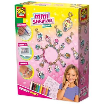 Creative Labs – Mini Shrinkies Fashion Party Charms – DIY Shrink Art Craft Set for Kids – Create & Decorate Fashion‑Themed Charms Creative Labs – Mini Shrinkies Fashion Party Charms – DIY Shrink Art Craft Set for Kids – Create & Decorate Fashion‑Themed Charms