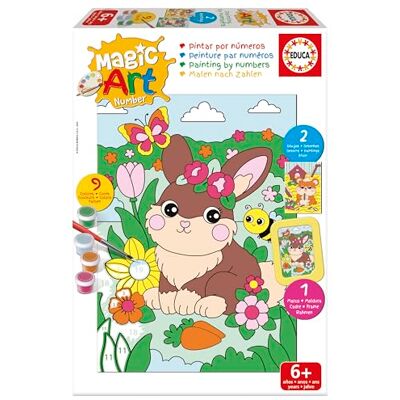 Educa Paint-by-Numbers: Pets Magic Art Number Children’s Crafts Recommended for Boys and Girls Aged 6, 7 and 8 and Over (20294) Educa Paint-by-Numbers: Pets Magic Art Number Children’s Crafts Recommended for Boys and Girls Aged 6, 7 and 8 and Over (20294)