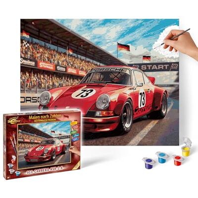Schipper 609130929 Paint by Numbers – Porsche 911 Carrera RSR 2.8 – Painting Pictures for Adults, Includes Brush and Acrylic Paints, 40 x 50 cm Schipper 609130929 Paint by Numbers – Porsche 911 Carrera RSR 2.8 – Painting Pictures for Adults, Includes Brush and Acrylic Paints, 40 x 50 cm
