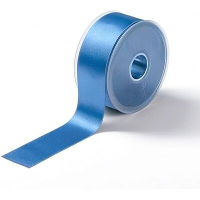 Prym Steel Blue Satin Ribbon - 3mm - per metre Prym Steel Blue Satin Ribbon - 3mm - per metre