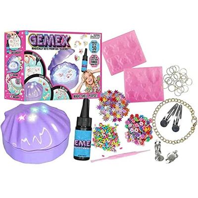 Famosa giochi preziosi s.p.a. 700016092 Gems Studio for Making Bracelets, Necklaces, Keychains, Multicoloured Famosa giochi preziosi s.p.a. 700016092 Gems Studio for Making Bracelets, Necklaces, Keychains, Multicoloured