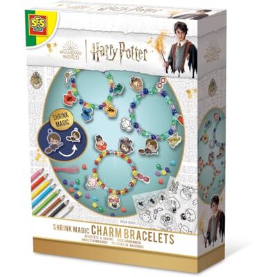 Creative Labs 09343 Harry Potter Shrink Foil Magic Charm Bracelets Kit for Kids Coloured Beads Mix and Harry Potter Figure Shrink Foil + Pencils Creative Labs 09343 Harry Potter Shrink Foil Magic Charm Bracelets Kit for Kids Coloured Beads Mix and Harry Potter Figure Shrink Foil + Pencils