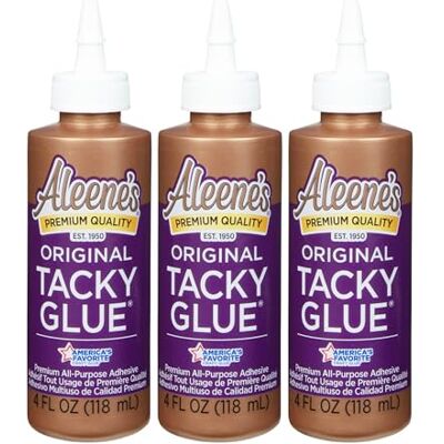 Aleene's Aleenes, Ilovetocreate Original Tacky Glue 118ml 3pcs, Pack 3 Aleene's Aleenes, Ilovetocreate Original Tacky Glue 118ml 3pcs, Pack 3