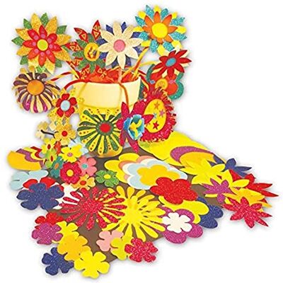Springboard Glitter Festival of Flowers Craft Activity Pack (Pack of 300) Springboard Glitter Festival of Flowers Craft Activity Pack (Pack of 300)