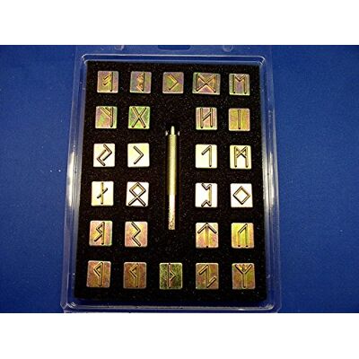Tandy Leather Factory Runic/Celtic Alphabet Stamp Set 3/4 (with stamping handle) Tandy Leather Factory Runic/Celtic Alphabet Stamp Set 3/4 (with stamping handle)