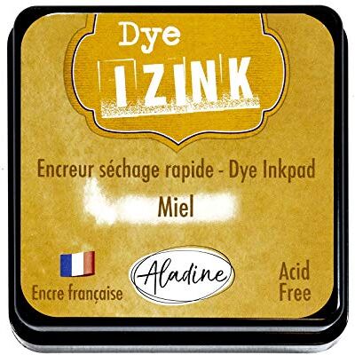 Aladine Izink Dye Beige Honey Inker Quick Dry Inker for Pads and Stencils Scrapbooking and Creative Cartery French Ink Size M 5 x 5 cm Honey Beige Aladine Izink Dye Beige Honey Inker Quick Dry Inker for Pads and Stencils Scrapbooking and Creative Cartery French Ink Size M 5 x 5 cm Honey Beige