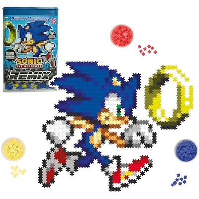 TOMY Jixelz® Remix Sonic The Hedgehog Craft Kit – Sonic & Ring – 700+ Pieces TOMY Jixelz® Remix Sonic The Hedgehog Craft Kit – Sonic & Ring – 700+ Pieces
