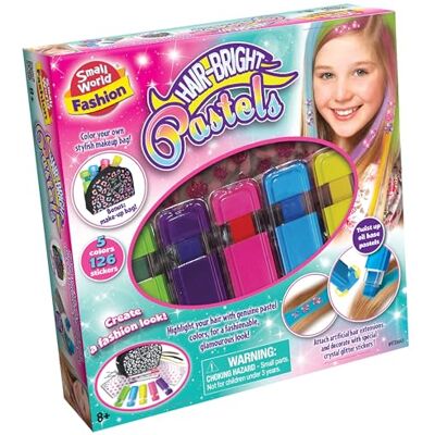 Small World Toys AK Sport 0534005 Creative Hair Brite Pastels Small World Toys AK Sport 0534005 Creative Hair Brite Pastels