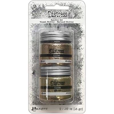 Ranger Ink Pads and Refills Distress Holiday Sparkle Set, OSFA Ranger Ink Pads and Refills Distress Holiday Sparkle Set, OSFA