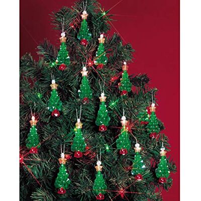 The Beadery Beadery Holiday Beaded Ornament Kit Mini Trees 2.25-inch Makes 24 The Beadery Beadery Holiday Beaded Ornament Kit Mini Trees 2.25-inch Makes 24