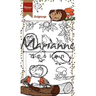 Marianne Design Transparent, Hedgehogs, for Stamping and Sealing Crafts, 8,3 x 2,7 cm Marianne Design Transparent, Hedgehogs, for Stamping and Sealing Crafts, 8,3 x 2,7 cm