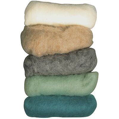 Rayher Hobby 5364700 Pure Felt Wool - Winter Shades Rayher Hobby 5364700 Pure Felt Wool - Winter Shades