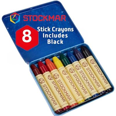 STOCKMAR Stick Crayons 8 Colours STOCKMAR Stick Crayons 8 Colours
