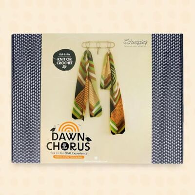 Scheepjes CKAL Goldcrest Scarf Knitting and Crocheting Kit 1 Set Scheepjes CKAL Goldcrest Scarf Knitting and Crocheting Kit 1 Set
