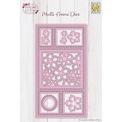 Nellie's Choice Nesting Dies Flowers 3.3 x 6.1" / 8.5 x 15 cm 16 Multi Frame Cutting Dies Card Making Supplies and Metal Craft Dies for Scrapbooking, DIY and Paper Crafts Nellie's Choice Nesting Dies Flowers 3.3 x 6.1" / 8.5 x 15 cm 16 Multi Frame Cutting Dies Card Making Supplies and Metal Craft Dies for Scrapbooking, DIY and Paper Crafts