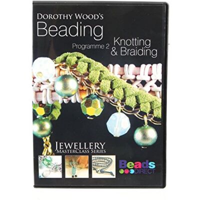 Beads Direct Dorothy Wood's Beading Programme 2 Knot and Braid DVD, Multi-Colour Beads Direct Dorothy Wood's Beading Programme 2 Knot and Braid DVD, Multi-Colour