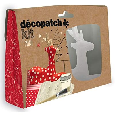 décopatch Mache Reindeer Mini Kit décopatch Mache Reindeer Mini Kit