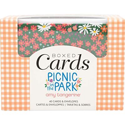 American Crafts CARDS/ENVS A2 40/BOX PRK, Amy Tan Picnic in The Park, One Size American Crafts CARDS/ENVS A2 40/BOX PRK, Amy Tan Picnic in The Park, One Size
